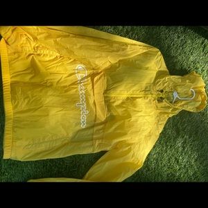 Large champion windbreaker